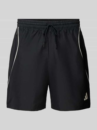 adidas Regular Fit Sport-Shorts mit Kontraststreifen in Black, Gr&ouml;&szlig;e XXL