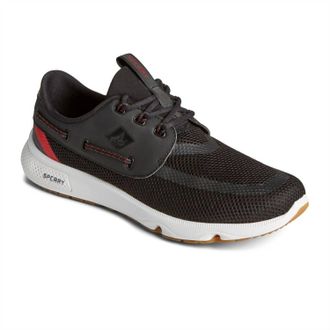 Sperry Top-Sider Mens 7 Seas 3-Eye Shoes In Black