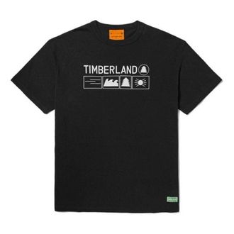 Timberland x Nina Chanel Abney T-Shirt Black White A5NC6-001