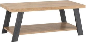 Seconique Seconique - Eddie Coffee Table - L55 x W110 x H45 cm - Grey/Sonoma Effect