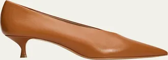 Le Monde Beryl 25mm Leather Kitten-Heel Pumps