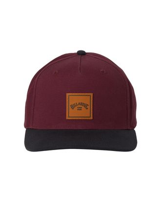 Billabong Snapback Cap BILLABONG Stacked, Herren, rot (port), Baumwolle, Caps Snapback Cap