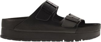 Birkenstock Arizona Platform - Slipper With Leather Buckles
