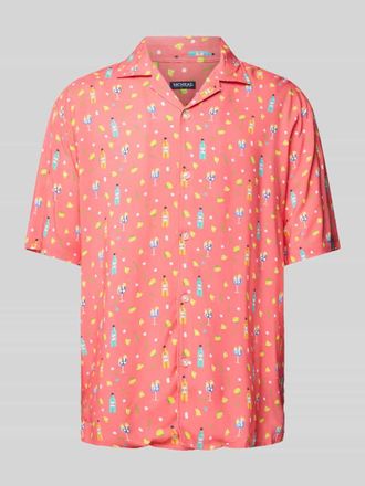 Mc Neal Freizeithemd mit Knopfleiste in Hellrot, Gr&ouml;&szlig;e L