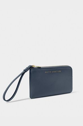 Katie Loxton Small Wristlet Pouch in Navy at Nordstrom