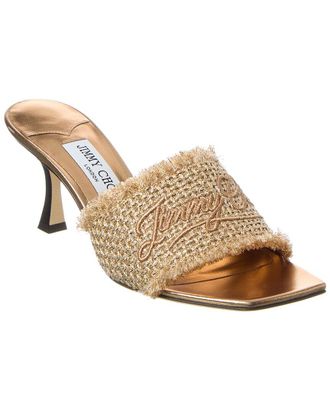 Jimmy Choo London Alexia 70 Lurex Sandal