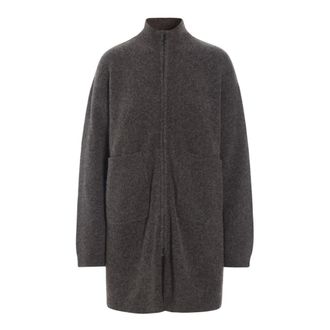 Bitte Kai Rand Hitsuji Zip Cardigan - Knitwear - Mujer - Marr&oacute;n - 2XL