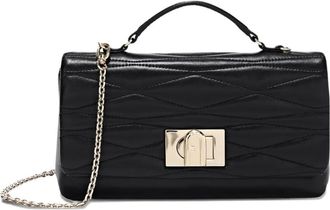Furla Furla 1927 quilted chain mini bag - Black