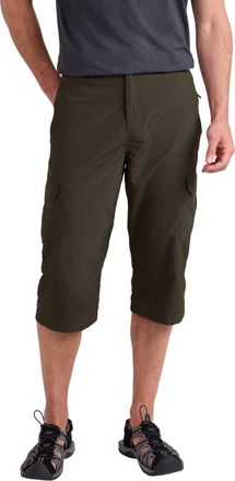 Mountain Warehouse Explore Mens Long Shorts - Fast Dry Shorts, Lightweight, Shrink & Fade Resistant Hiking Shorts with 4 Pockets -Ideal for Walking, Safari, Beach Khaki 