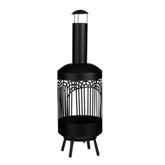 MiCa Decorations Fog&oacute;n negro h132xb40xl40cm