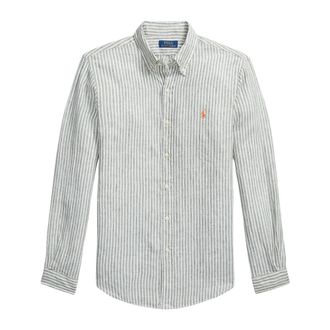 Ralph Lauren Overhemden, Heren, Groen, L, Casual Shirts