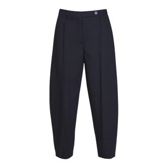 Liviana Conti Broeken, Dames, Zwart, XL, Tapered Broeken