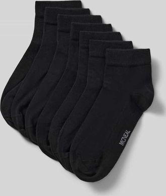 Mc Neal Socken im 7er-Pack mit geripptem B&uuml;ndchen in Black, Gr&ouml;&szlig;e 39/42