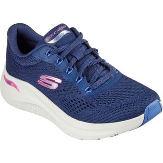 Skechers Womens Arch Fit 2.0 - Big League Trainers - Navy - Size UK 8