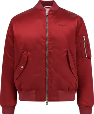 Gucci Nylon Bomber Jacket-Uomo