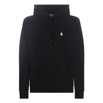 Marcelo Burlon Hoodies, male, Black, Size: 2XL Felpa