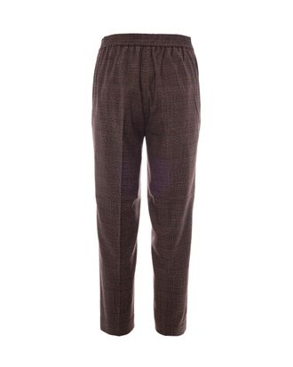 Liu Jo Womens Trousers Sigaretta Classic Tartan Multicolour Polyester