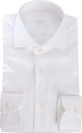 Xacus Camicia Wf 521Ml - Heren - Zakelijke Overhemden - Wit - 4XL - Overhemden