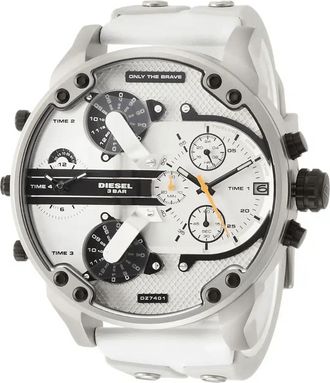 Diesel DZ7401 Mr. Daddy 2.0 57mm Herenhorloge Wit