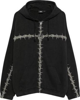 Vans Act Of Disagreement T Zipped Hoodie - Heren - Vesten met rits - Zwart - L - Katoen - Hoodies & sweatvesten