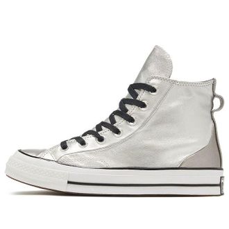 Converse (WMNS) Converse Chuck 70 High Diamond Metal - Silver 569432C