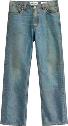 Our Legacy Straight Jeans, male, Blue, Size: W33 Straight Jeans