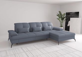 Sit&more Ecksofa »Amica, L-Form, inkl. Sitztiefenverstellung & Armteilverstellung« wahlweise mit Bettfunktion, Bettkasten und Kopfteilverstellung