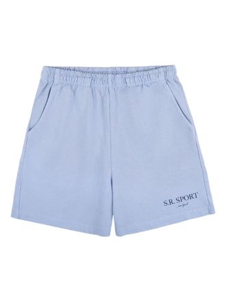 Sporty & Rich SR Sport shorts - Blue