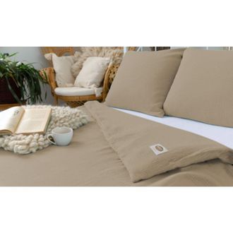 OEM Ropa De Cama De Algod&oacute;n Muslin Beige17 (220x200-1.70x80-2) Matex