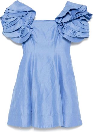 Aje Twyla Mini Dress - Womens - Viscose/Linen/Flax/Cotton