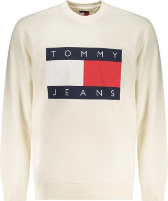 Tommy Hilfiger Witte Katoenen Heren Sweatshirt