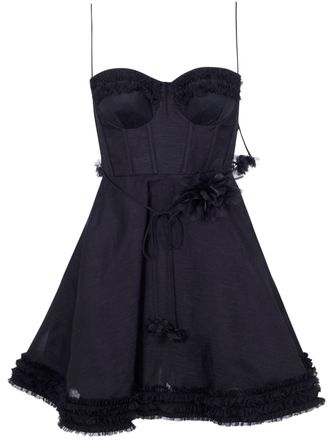 Zimmermann Luna Ruffle Mini Dress