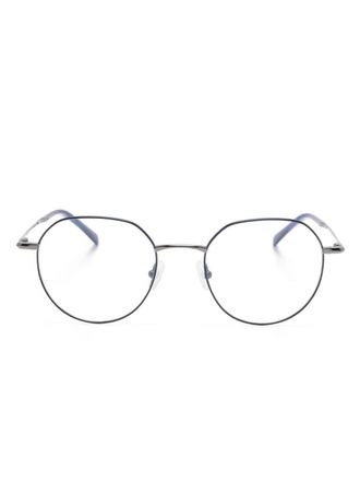 Gigi Studios May geometric-frame glasses - Blue