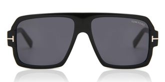 Tom Ford FT0933 CAMDEN 01A Mens Sunglasses Black Size 58