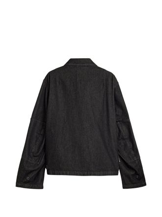 Yohji Yamamoto Denim Blouson Jacket - Black