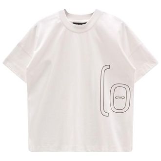 F.lli Campagnolo Loose Fit T-Shirt T-Shirt f&uuml;r Damen | wei&szlig;