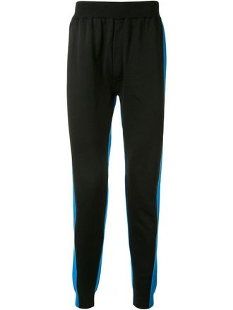 Kenzo two-tone track pants - men - Cotton/Polyester - S - Black
