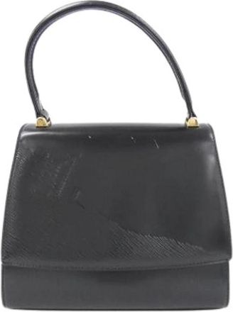 Louis Vuitton Pre-owned Vintage Handbag - Dames - Vintage Handtas - Zwart - ONE Size - Leer - Vintage