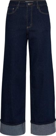 Kaffe Jeans Larghi - - Jeans - Donna - Blu - S