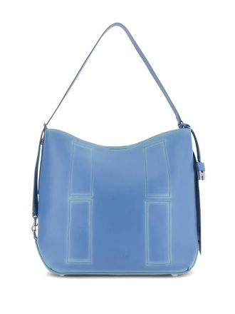 Hogan medium leather shoulder bag - Blue