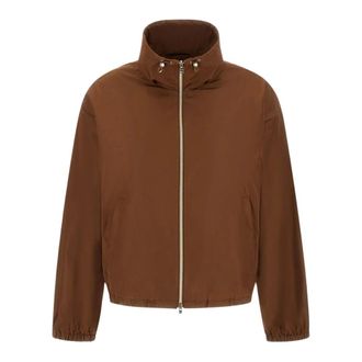 Herno Light Jackets, female, Brown, Size: M New Techno Taffeta Jacket