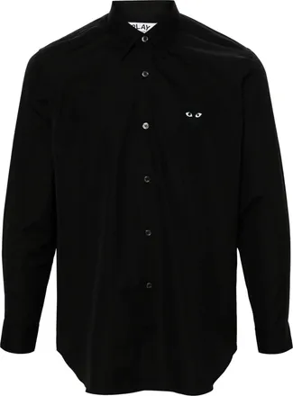 Comme Des Gar&ccedil;ons FW25 Shirt Black Heart Black AX-B004-051-1