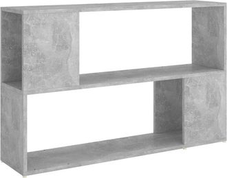 vidaXL Vidaxl - Librer&iacute;a De Madera Contrachapada Gris Hormig&oacute;n 100x24x63 Cm