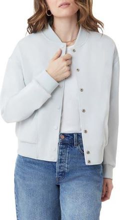 Scotch & Soda Jersey Bomber Jacket in Lunar Rock at Nordstrom Rack, Size X-Large