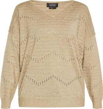 Usha Jumper Dames steenbeige