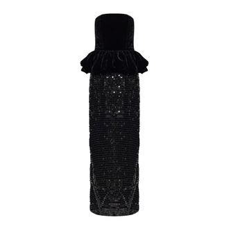 Rotate Abito di Paillettes - - Dresses - Donna - Nero - XS