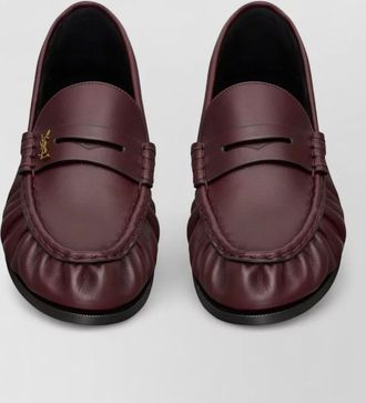 Saint Laurent leather loafers