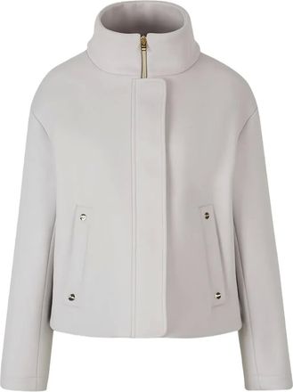 Herno funnel-neck jacket - Grey