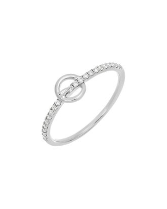 Carriere Jewelry 14K 0.12 Ct. Tw. Diamond Ring