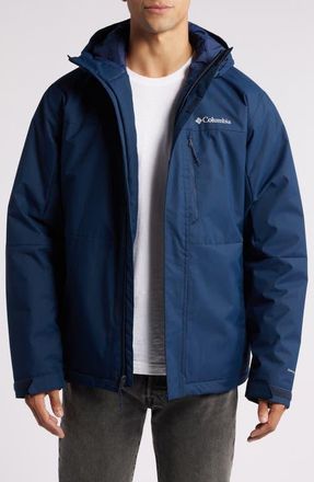 Columbia Hikebound II Insulated Rain Jacket in Collegiate Navy at Nordstrom, Size Xx-Large